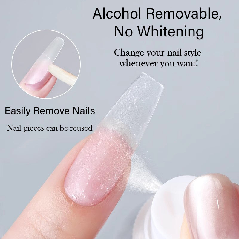 5th Gen Solid Nail Glue | Press-On Nails Special | Nail-Friendly | Extension Adhesive Gel | Solid Glue