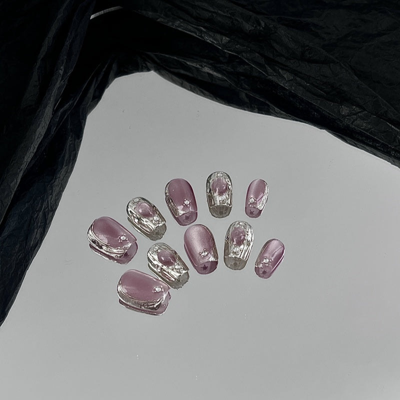 Sakura Whisper | Pink | Varied Length | Press On Nails